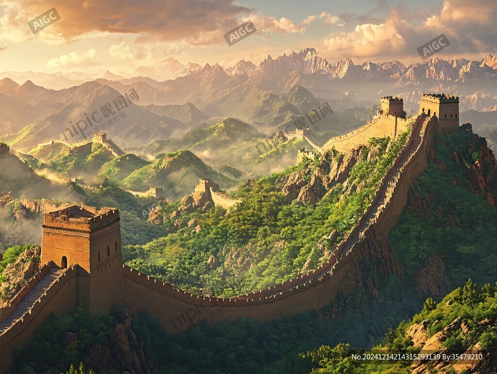 欧美风格长城