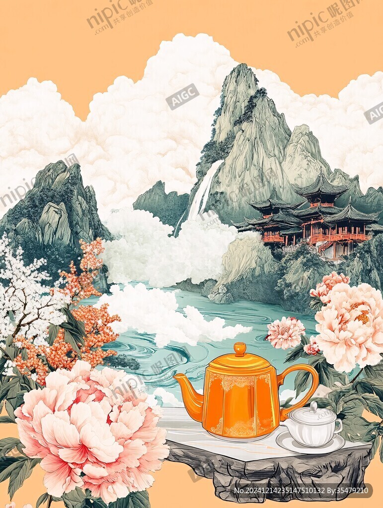茶壶山水