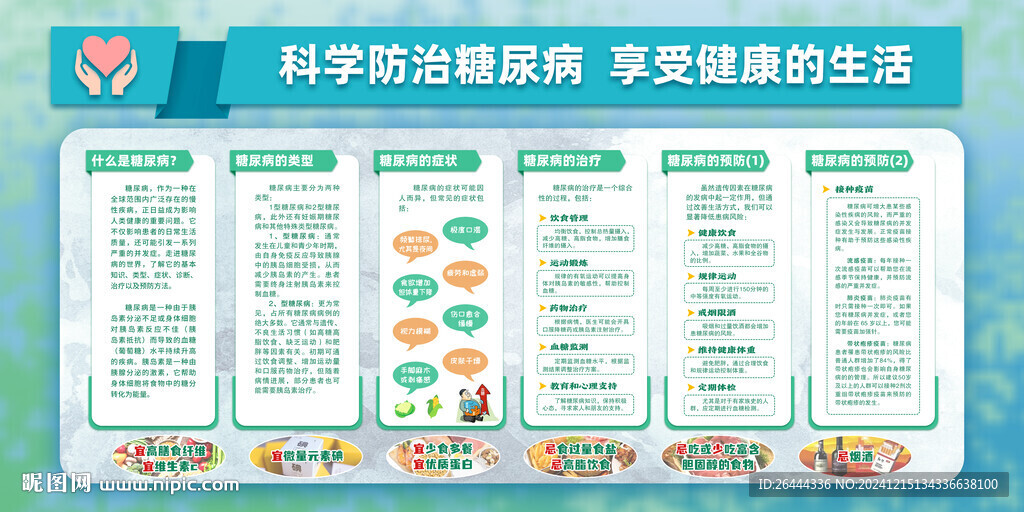 科学防治糖尿病 享受健康的生活
