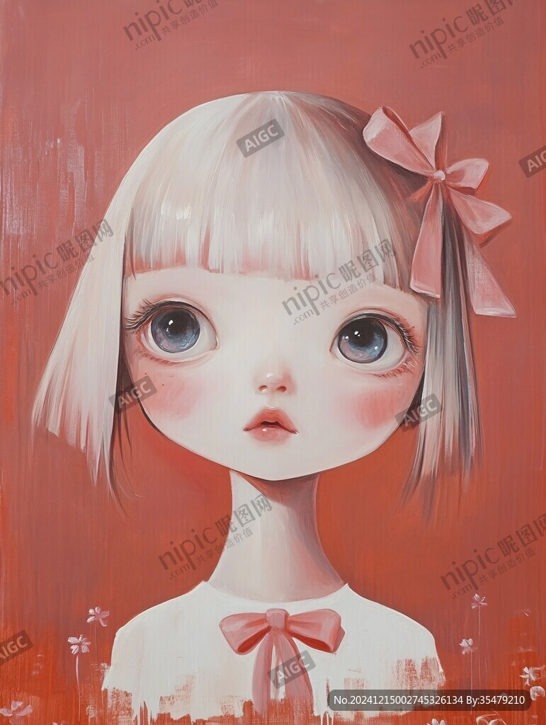 原创女孩插画