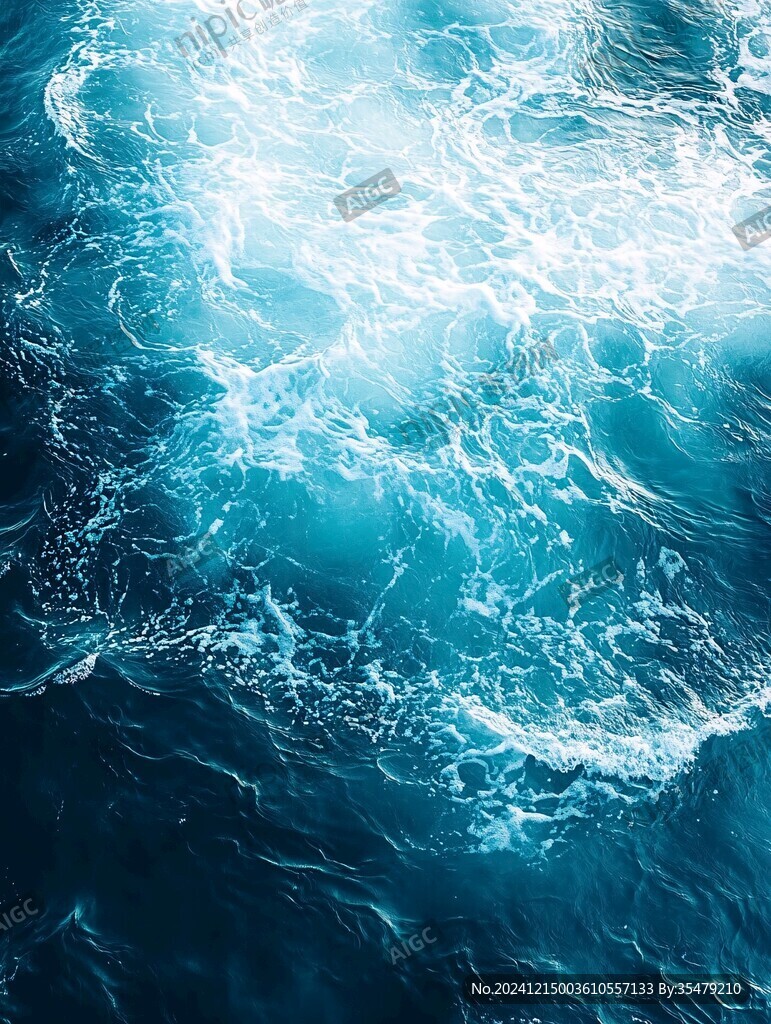 海水线条海浪