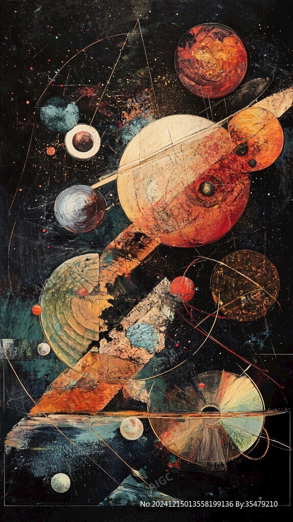 宇宙装饰画