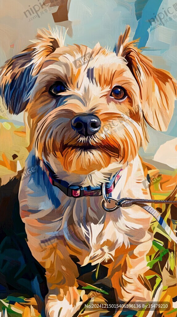 原创狗插画
