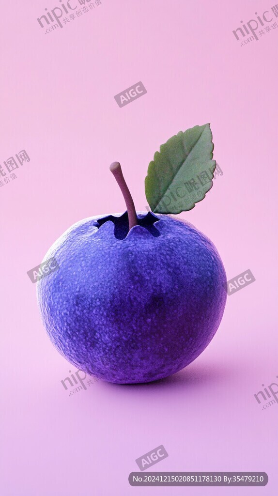 lowpoly苹果