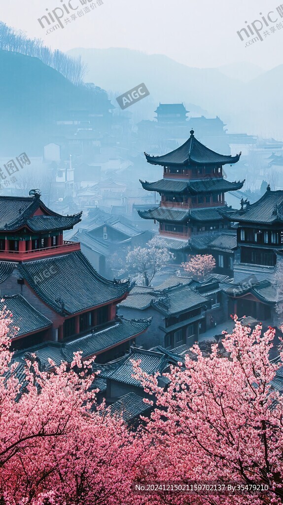 古城桃花