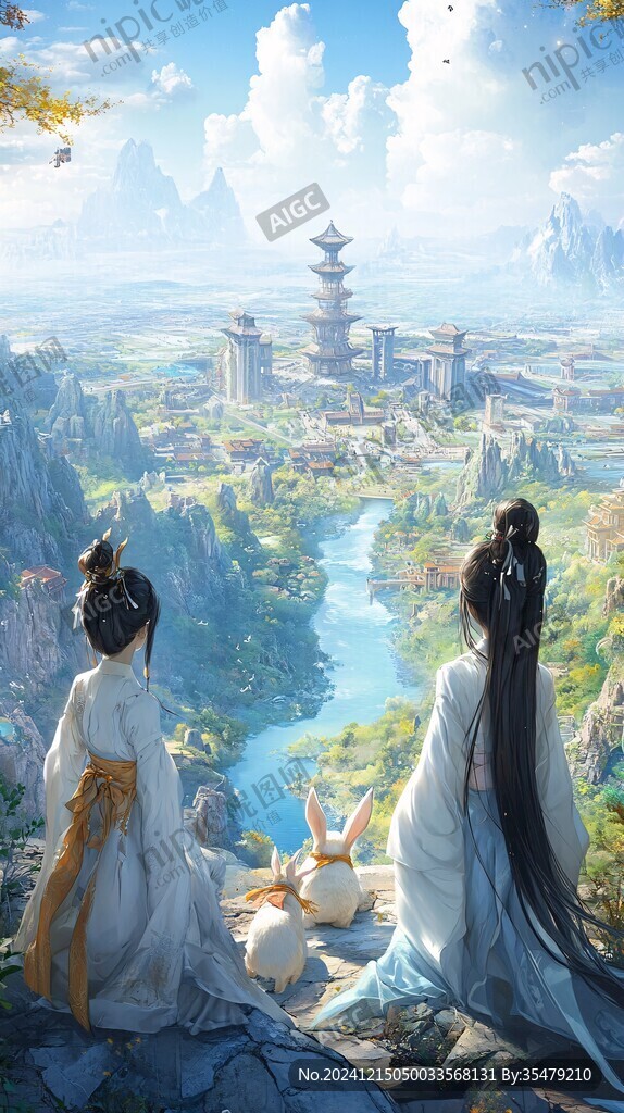 古风人物大场景