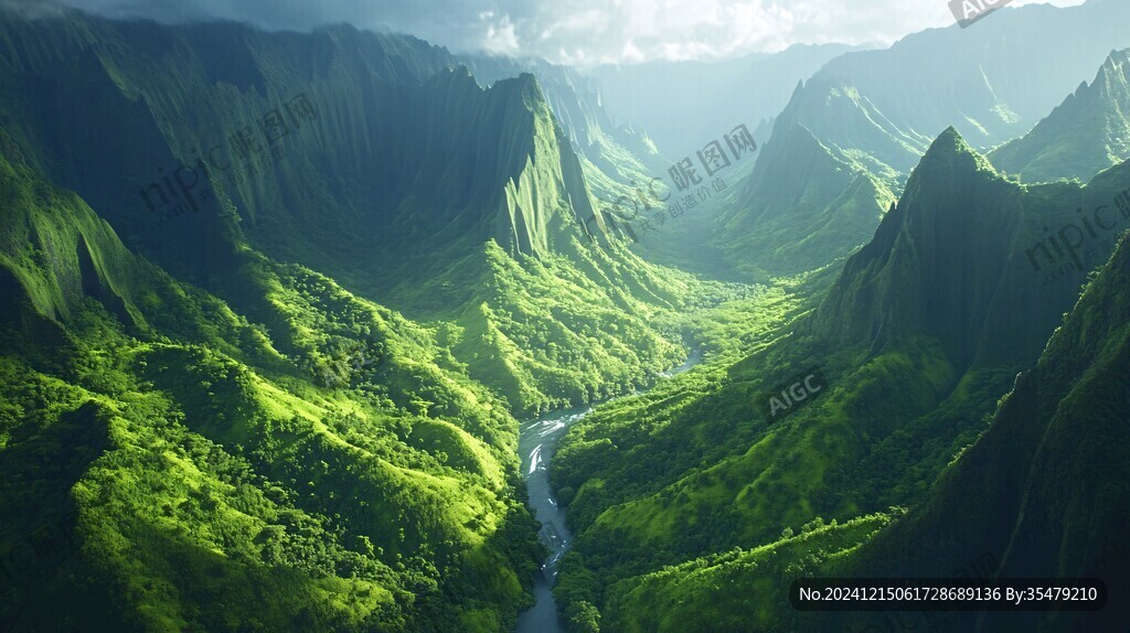 峡谷山谷河谷