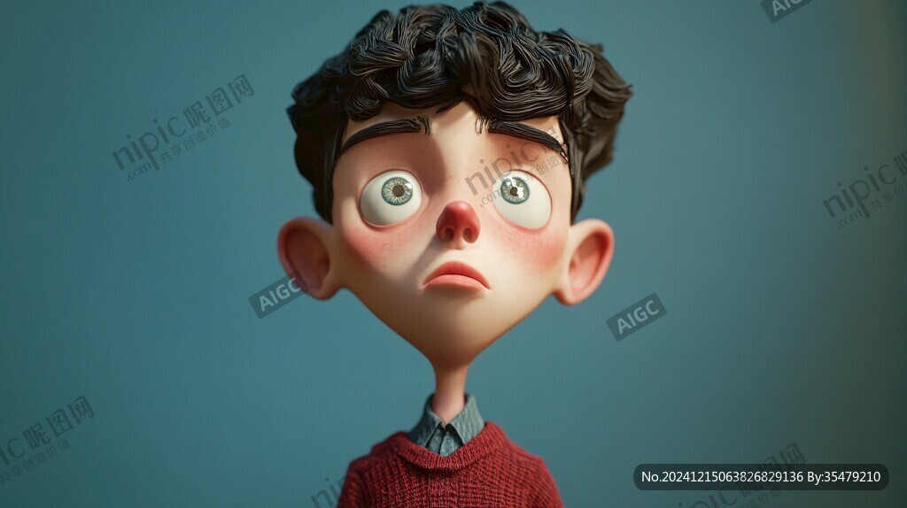 情绪拟人3d元素