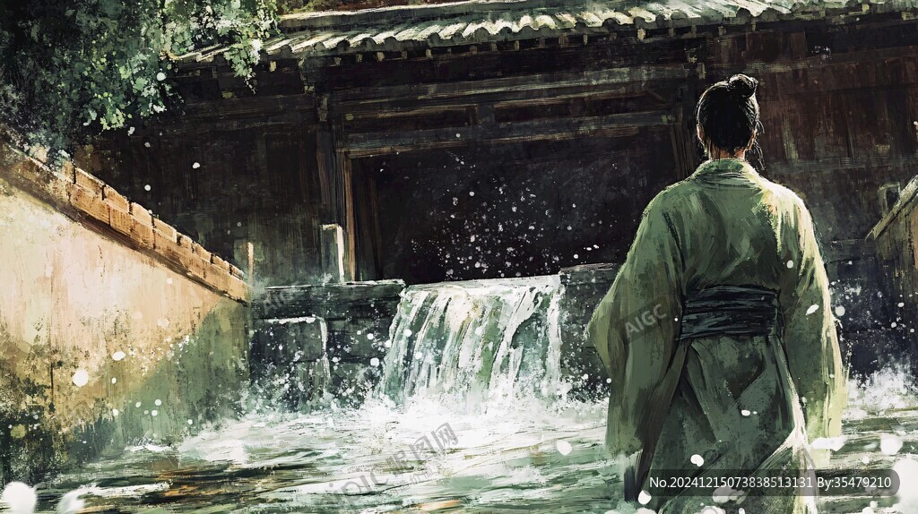 古风场景装饰画