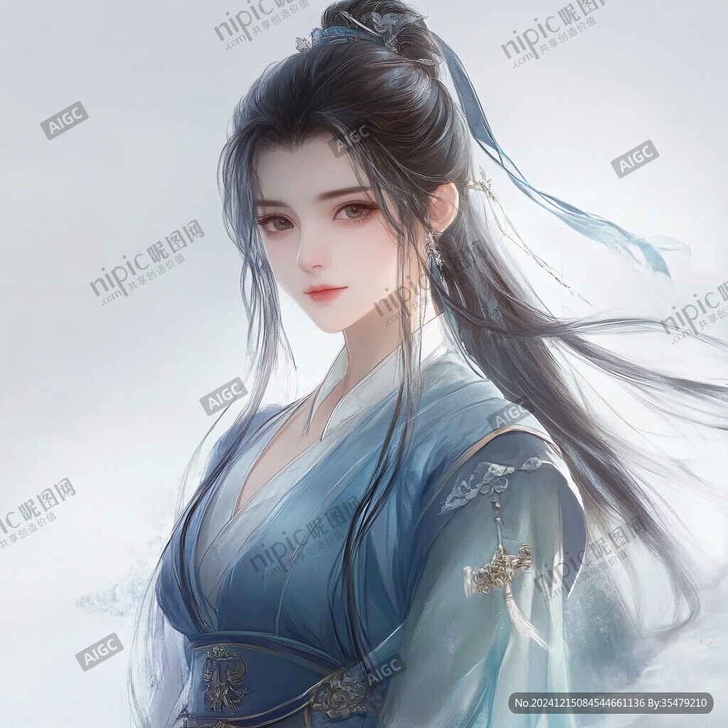 板绘人像