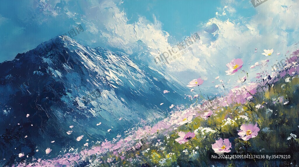 宽屏风景画
