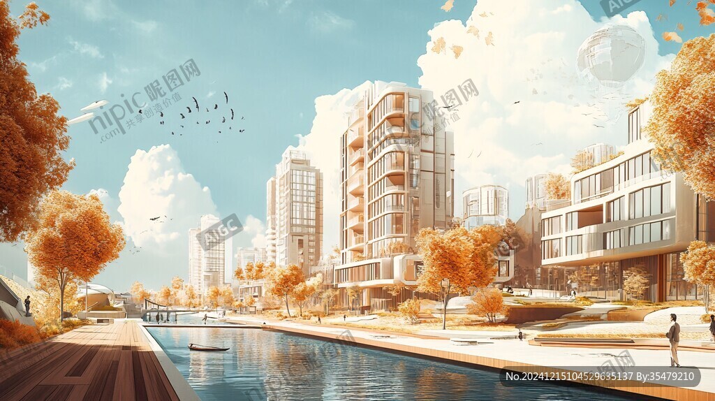 滨水生活社区