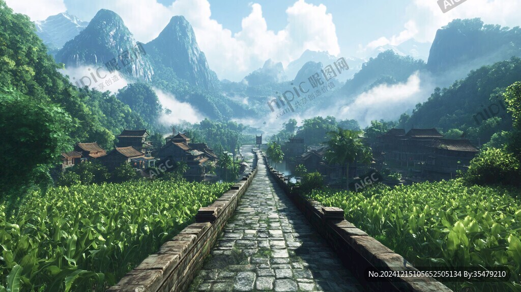 古风动画场景