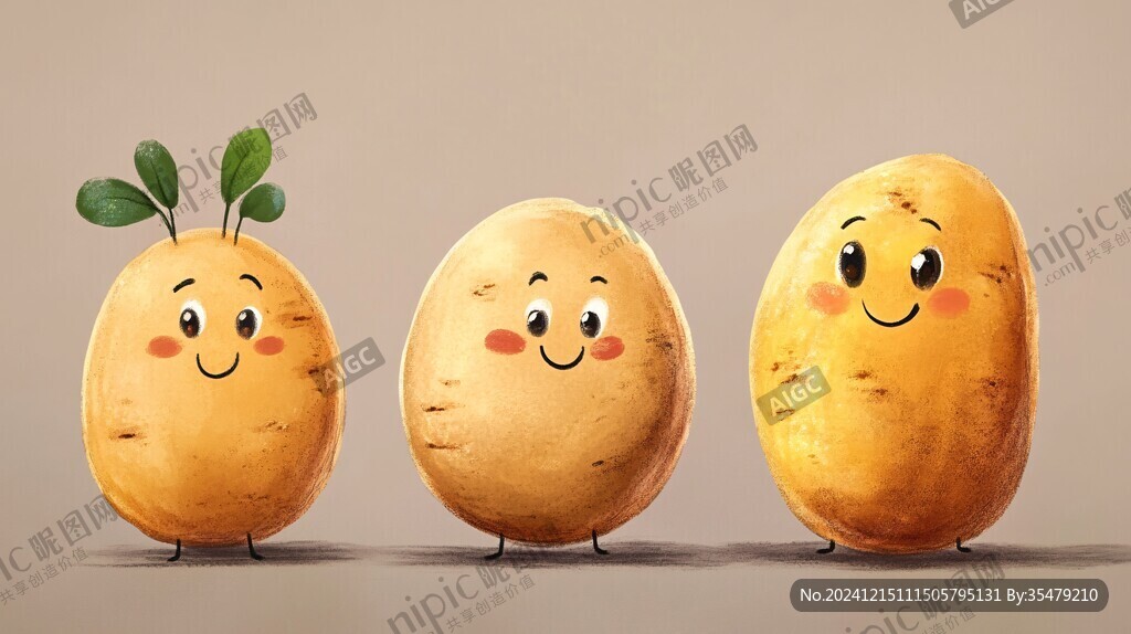 小土豆插画