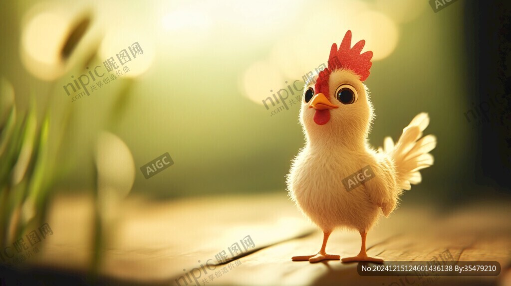鸡年唯美