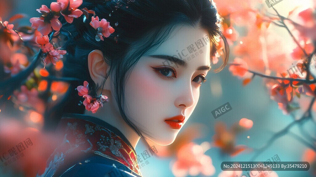 板绘人像