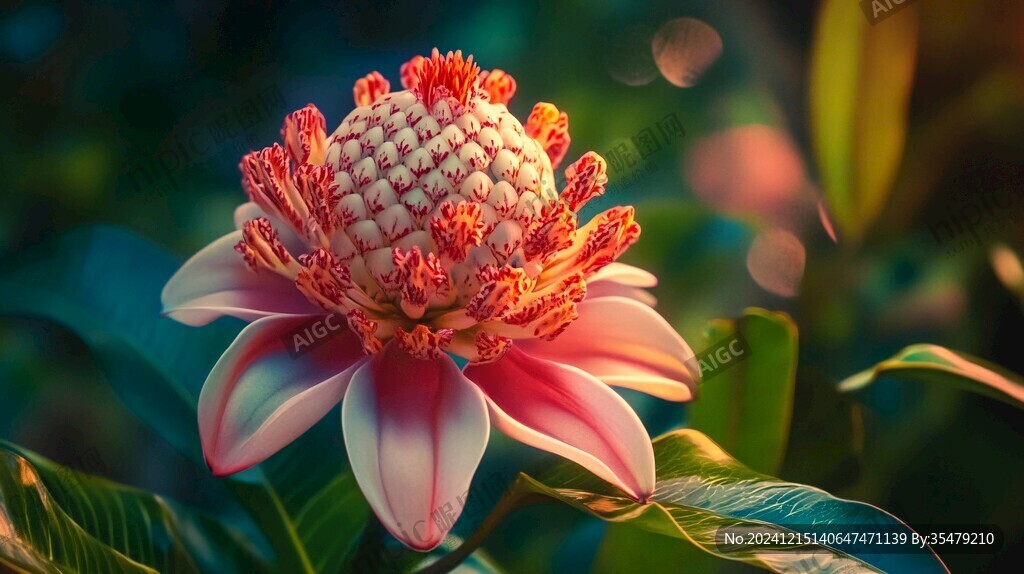 热带风情花卉美图