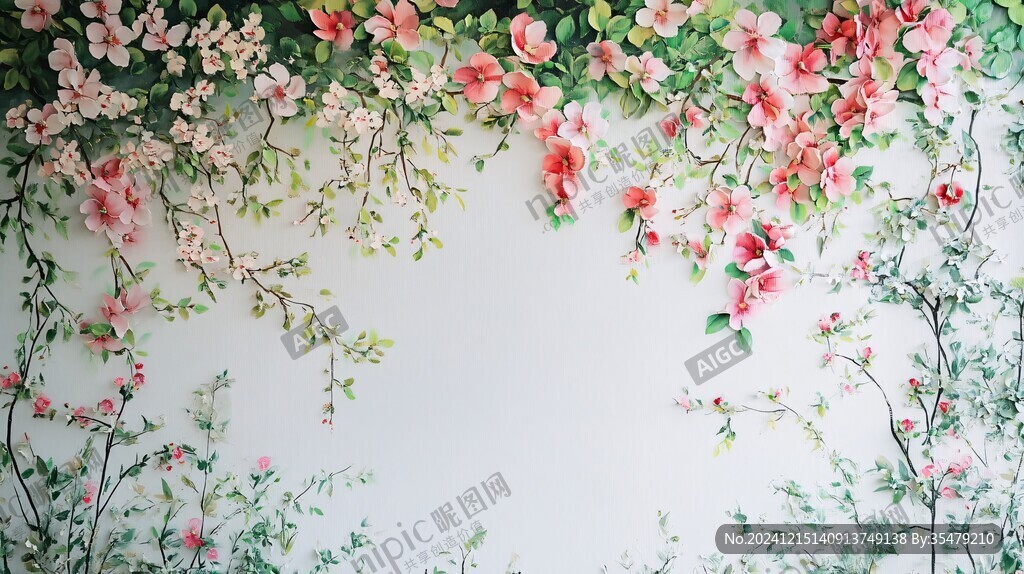 创意花墙