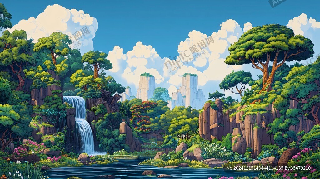 丛林大场景