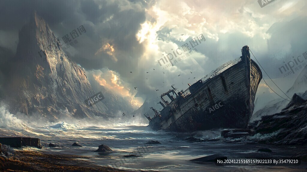 沉船场景
