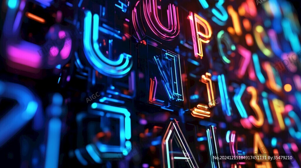 3d炫酷字体
