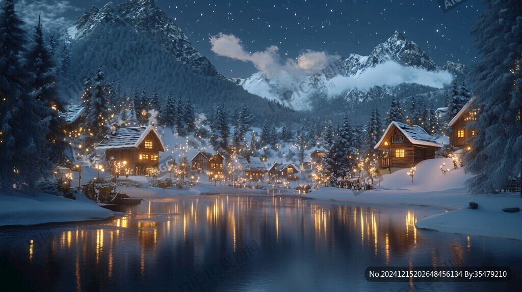 唯美浪漫雪景