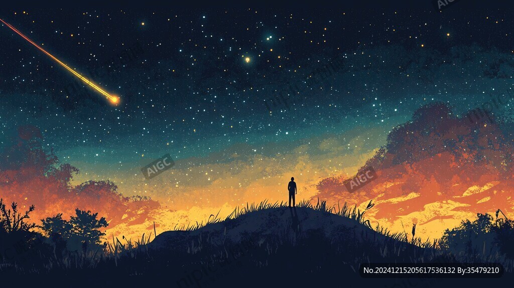流星雨壁纸