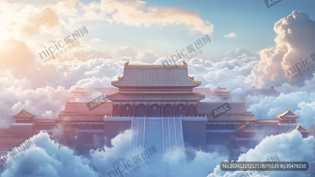 古风仙境天上宫阙