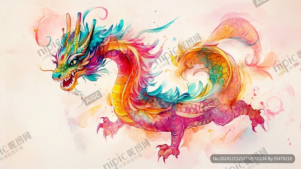 龙年插画合集