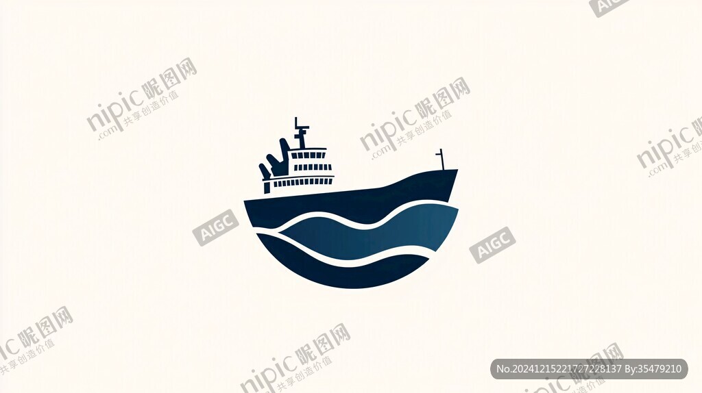 水上运输类logo