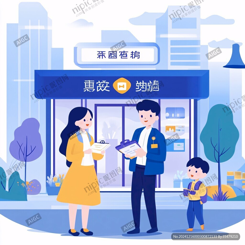 理赔插画