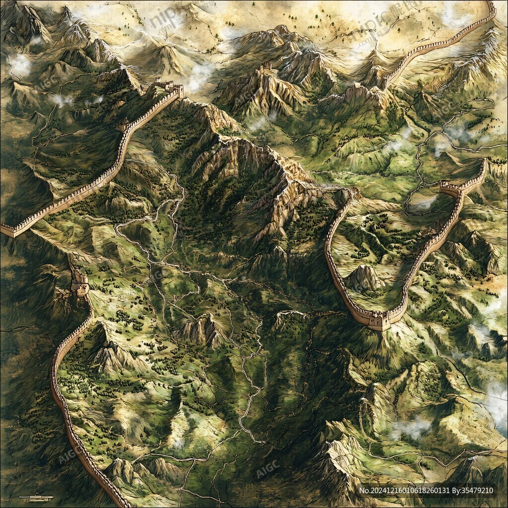 山地数字艺术