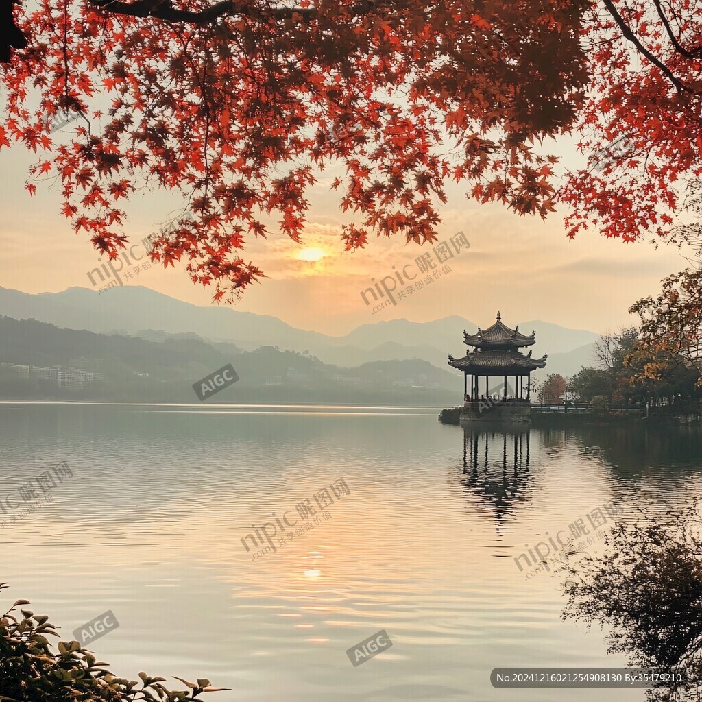 古亭秋色