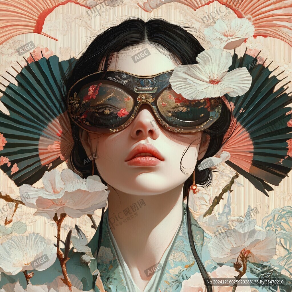 写实人物插画