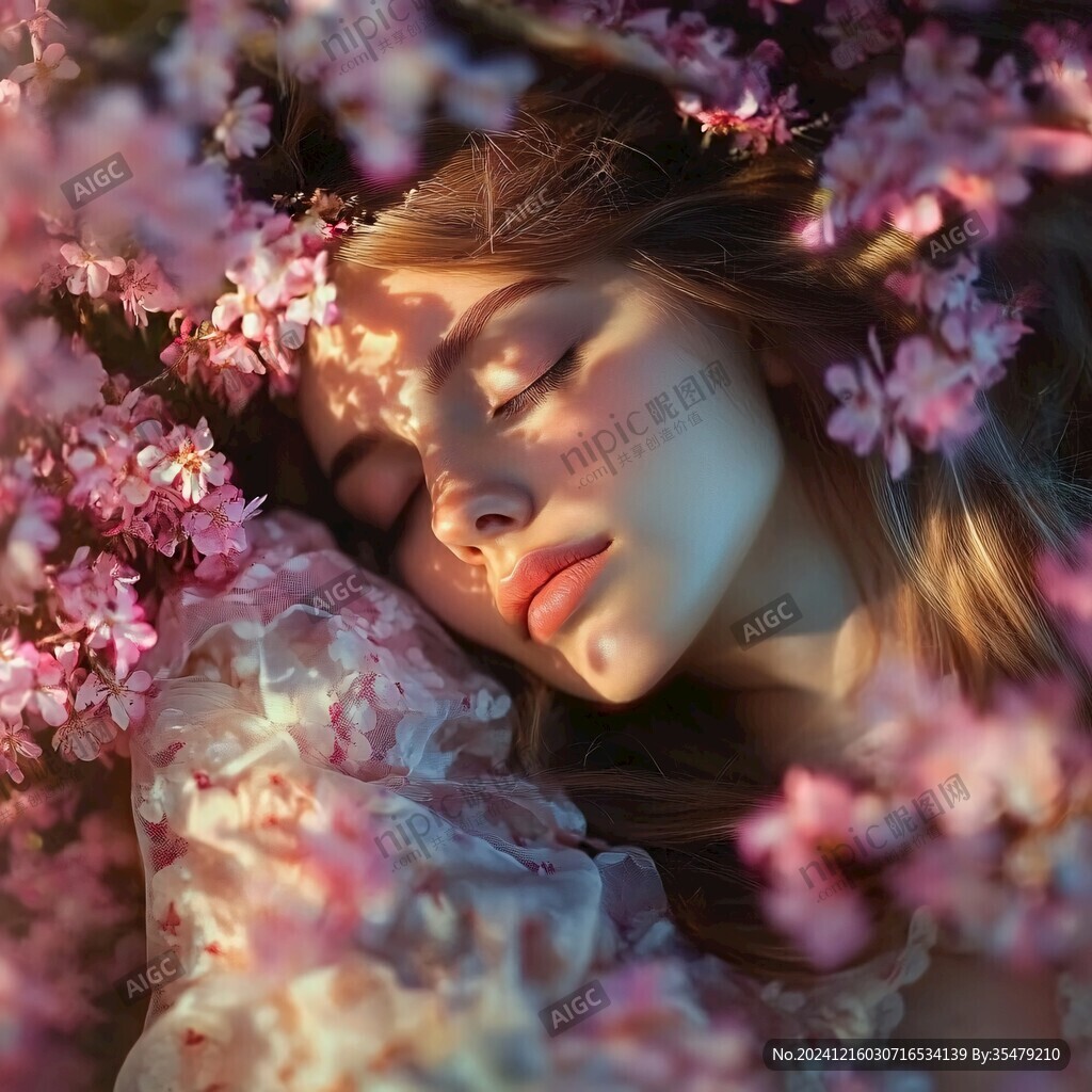 花中睡美人
