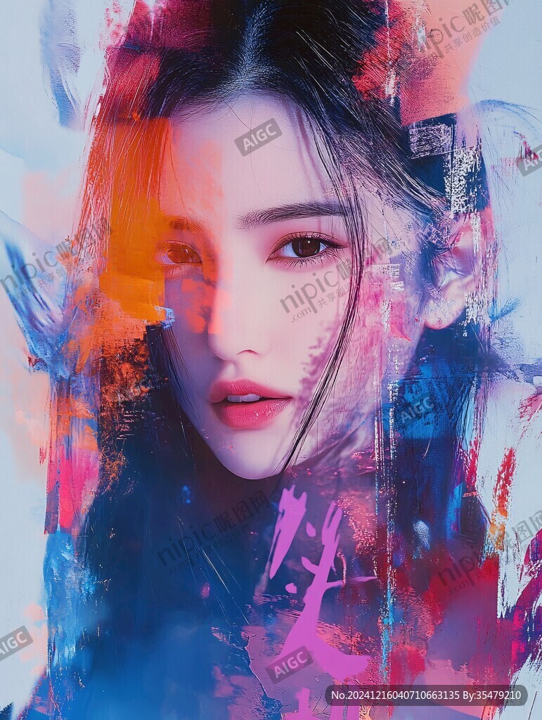 板绘人像