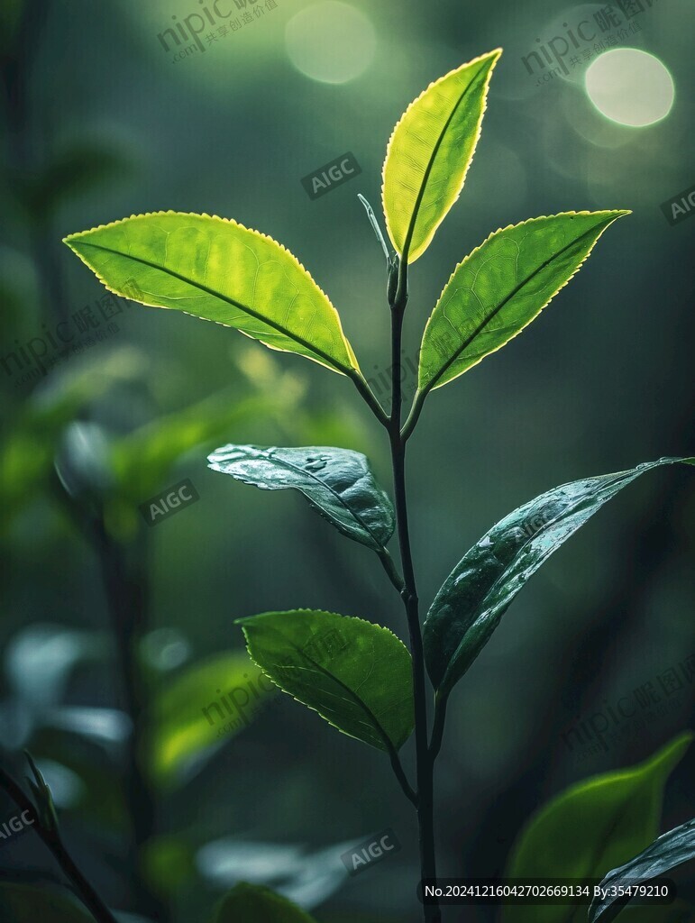 光影叶芽