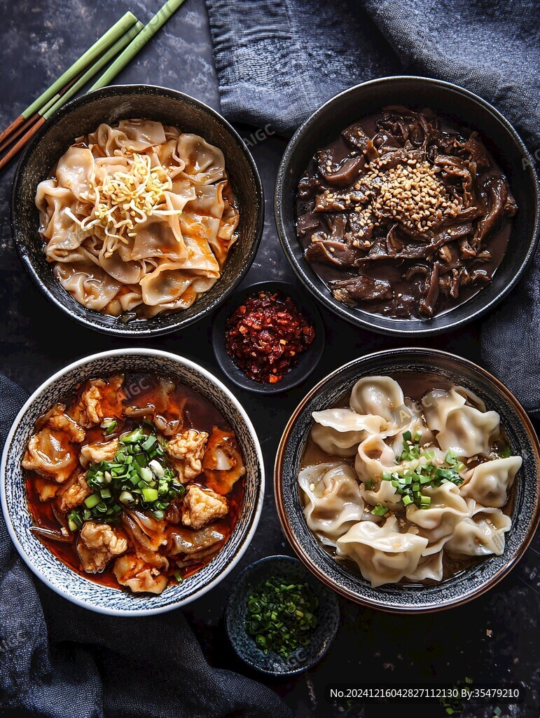 面食美食抄手小吃