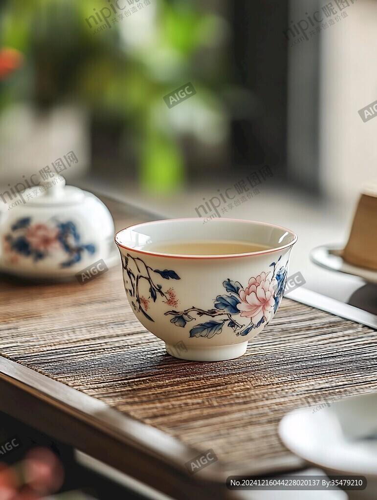 古韵茶杯