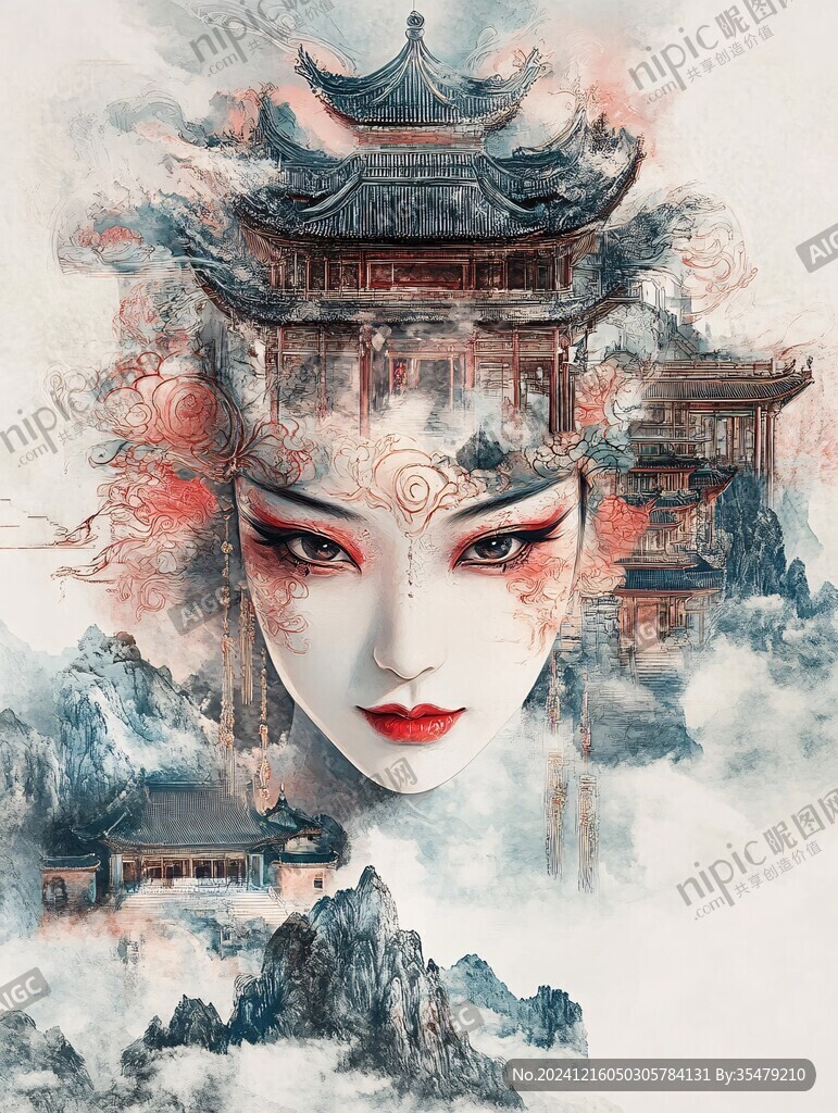 唯美脸谱