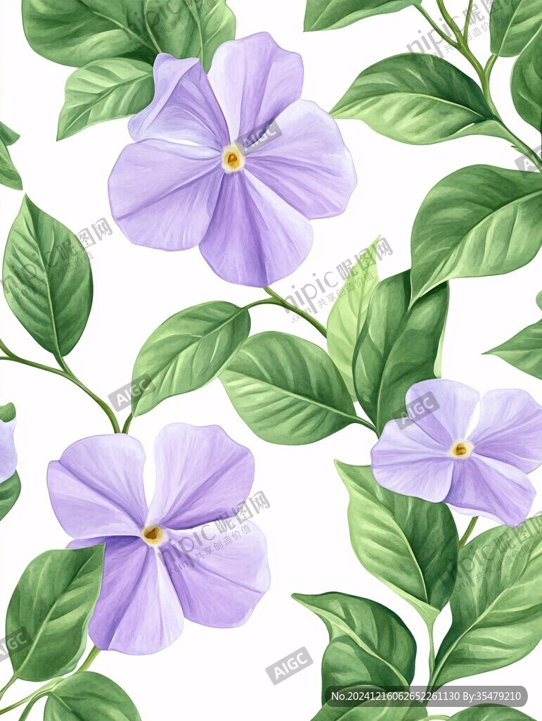 牵牛花插画