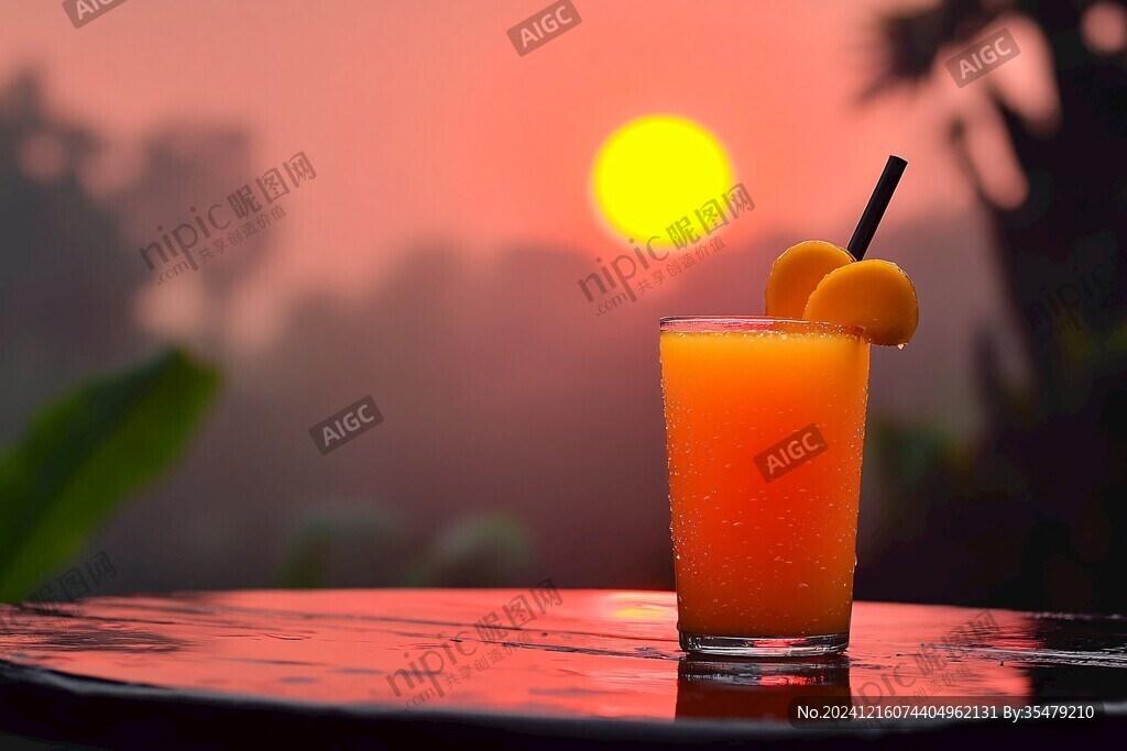 特基拉日出鸡尾酒