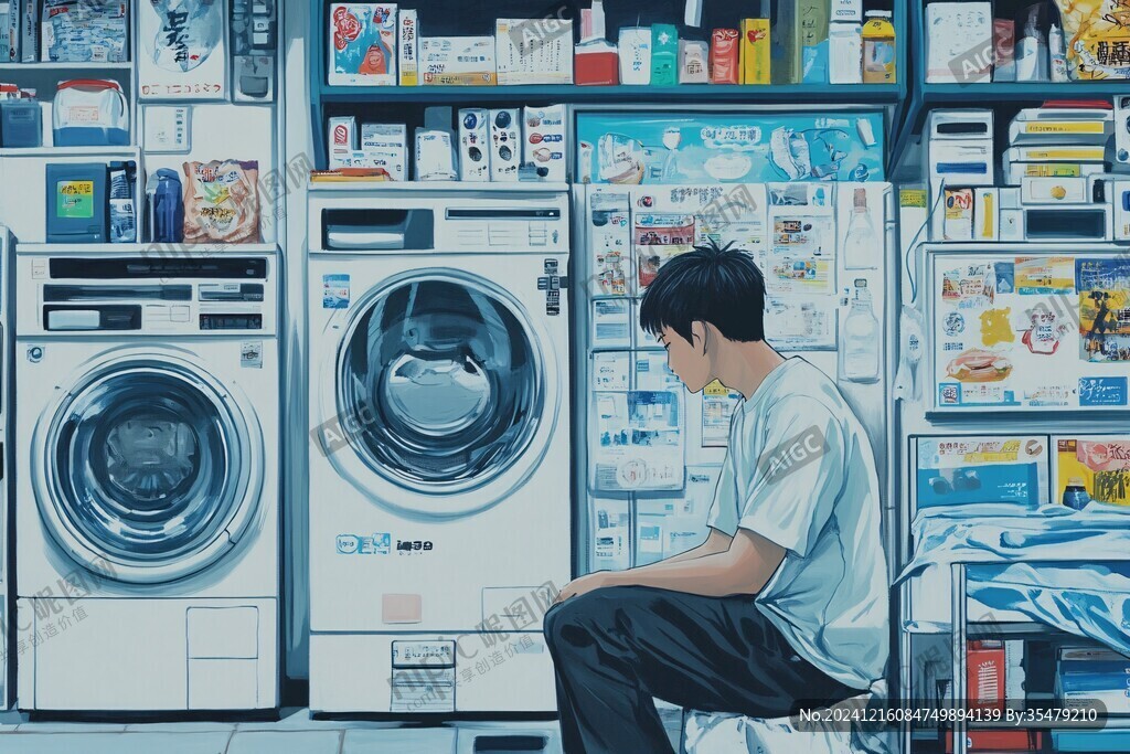 氛围感插画