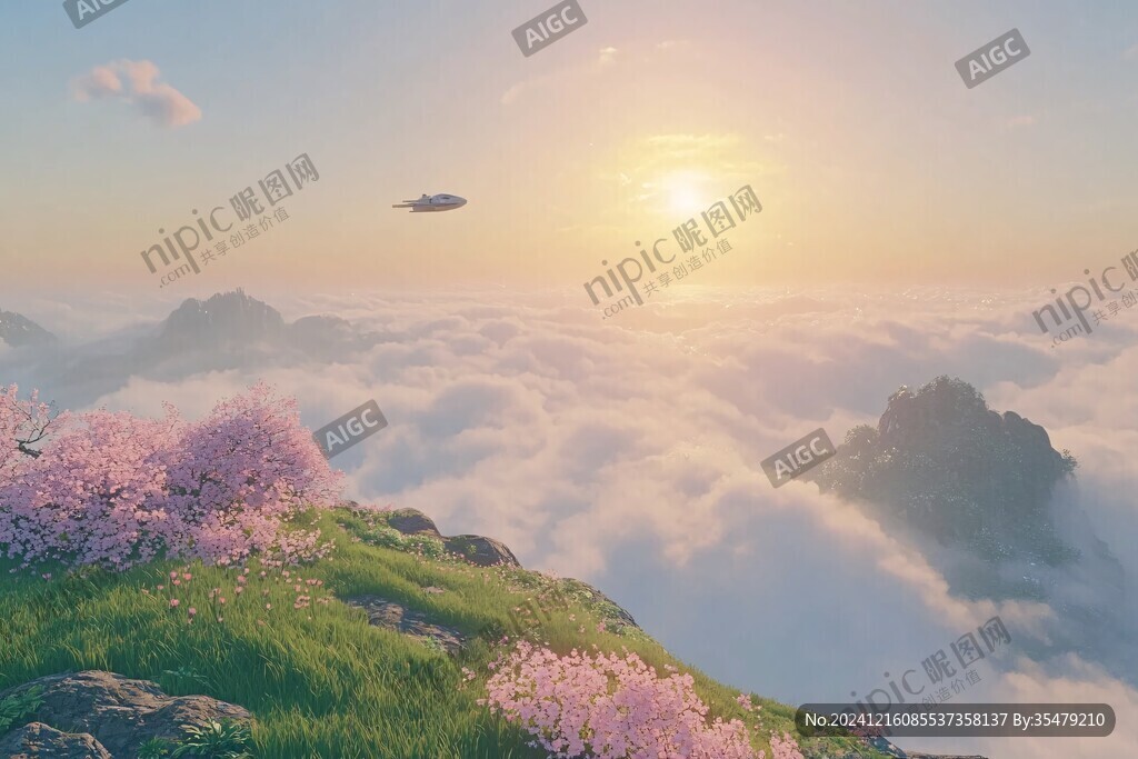 唯美旭日东升
