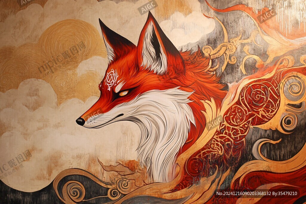 狐狸精插画