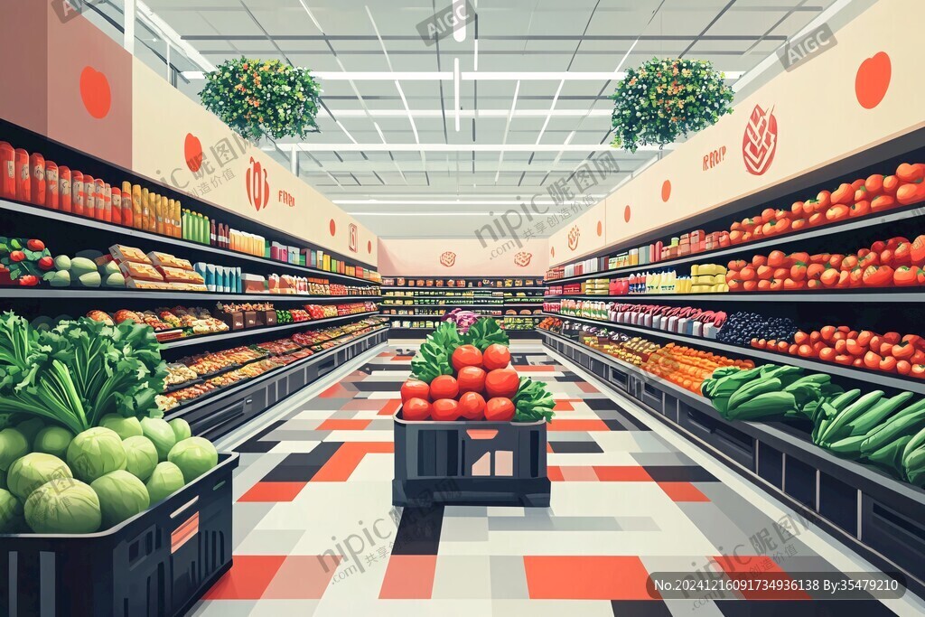 超市3dsmax