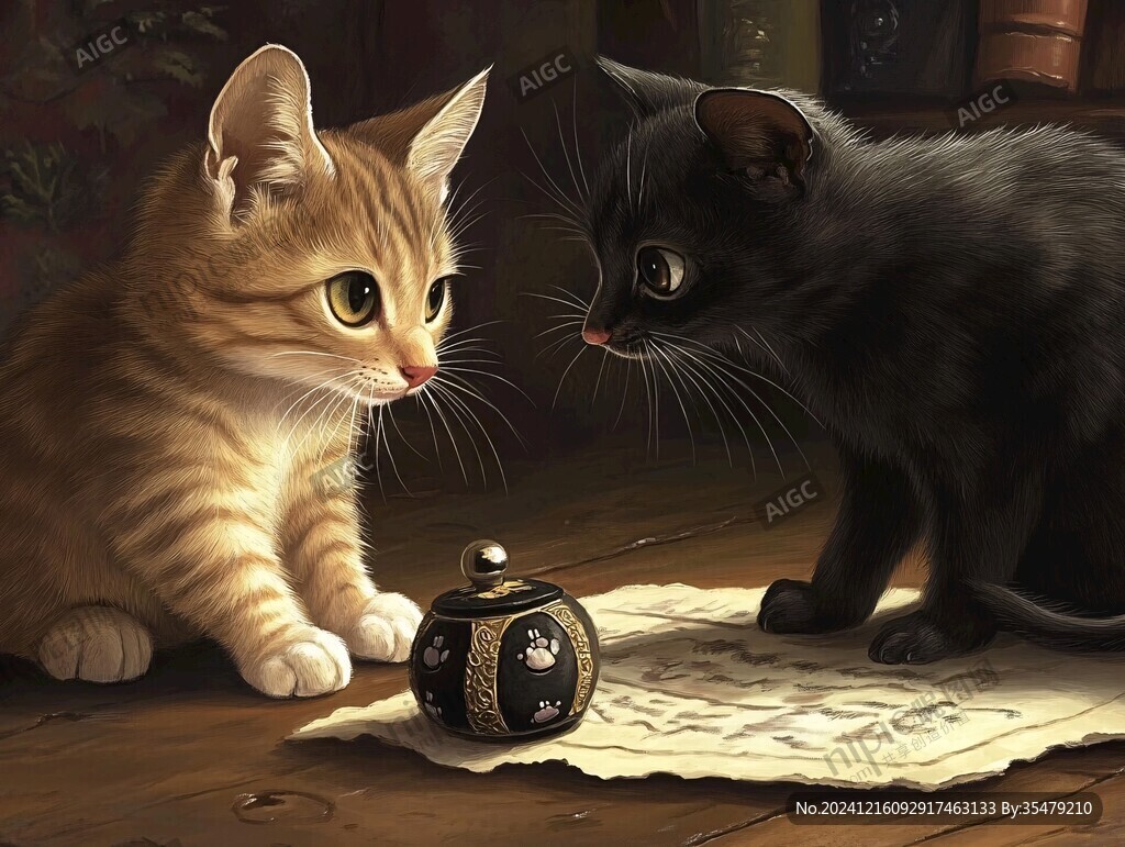 卡通猫咪壁纸