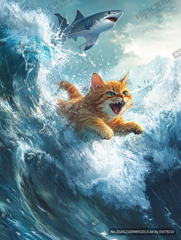 原创猫与鱼