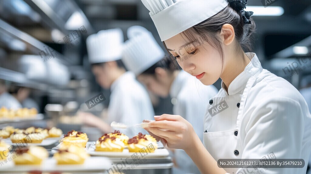 美女厨师大厨掌厨