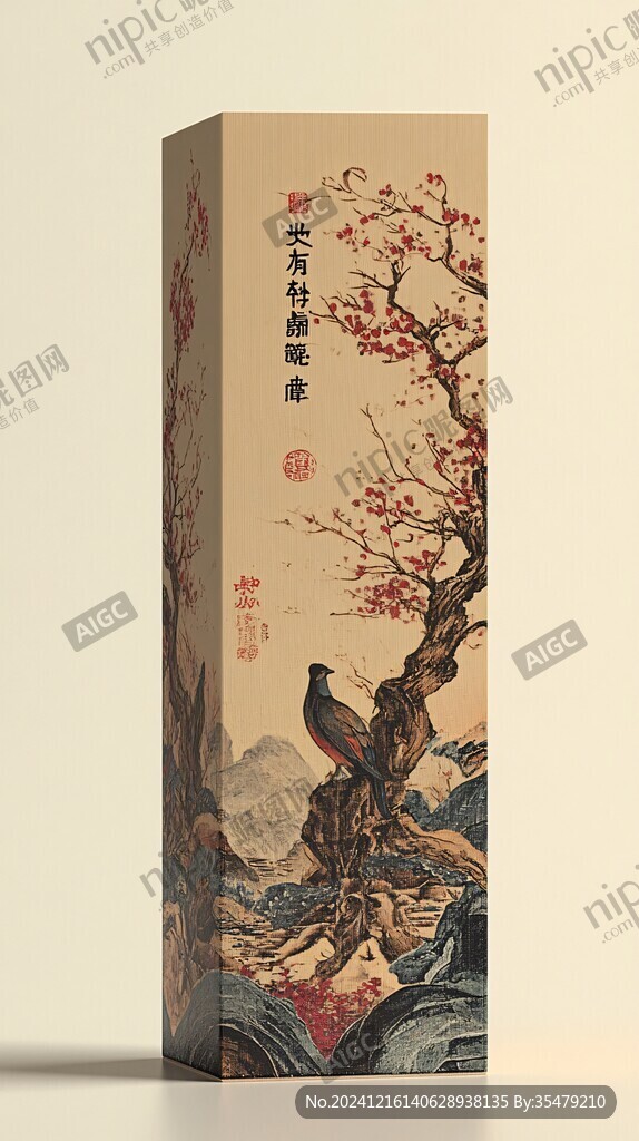 新中式风格白酒包装